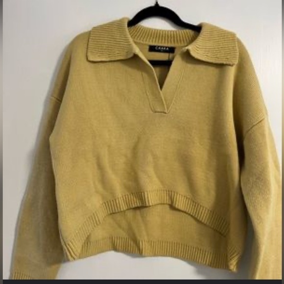 caara Sweaters - Caara Mustard Sweater L